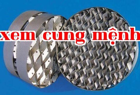 Vật liệu lấp đầy sóng bằng thép không gỉ